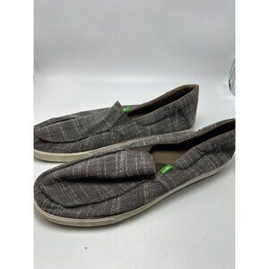 Sanuk Gray Slip-On Casual Shoes Mens Size 13